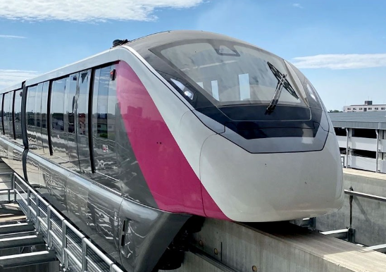 รถไฟฟ้าสายสีชมพู